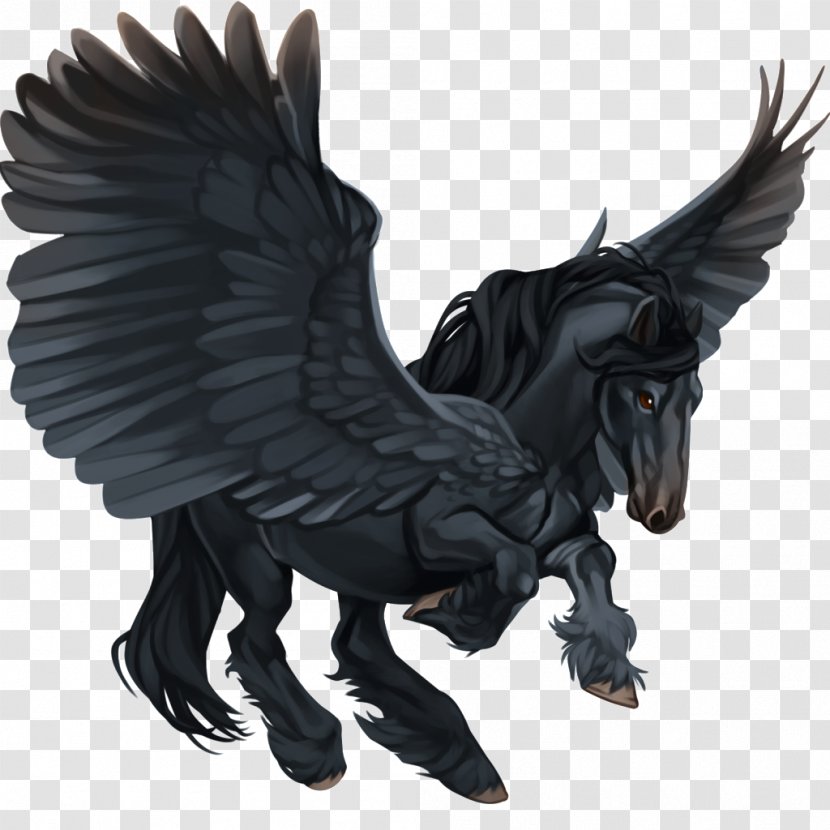 Medusa Perseus Zeus Hippocrene Pegasus - Horse Transparent PNG