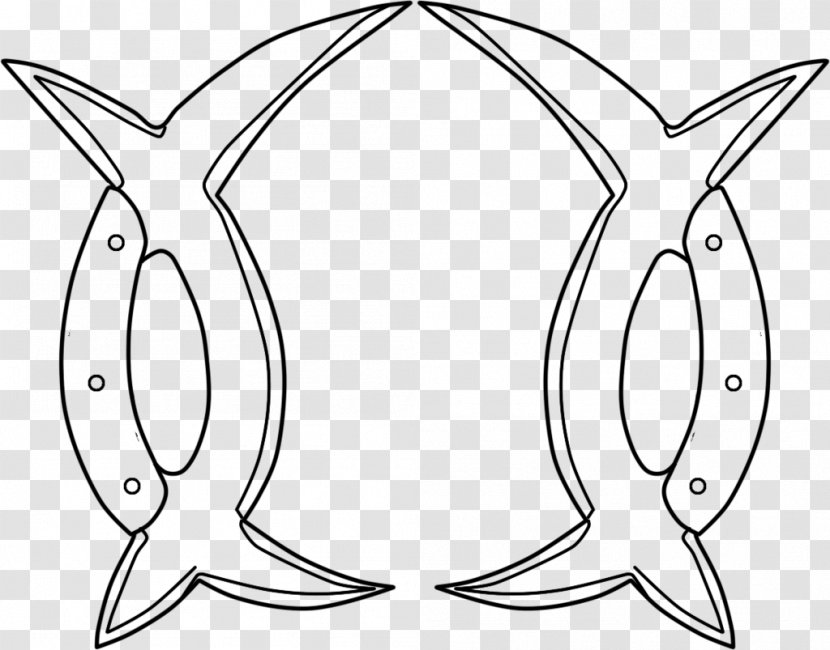 Drawing Monochrome Line Art - Wing - Antler Transparent PNG