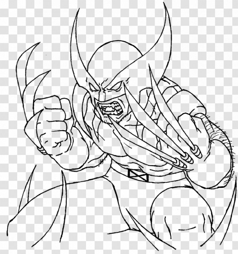 Wolverine Hulk Deadpool Coloring Book Superhero Transparent PNG