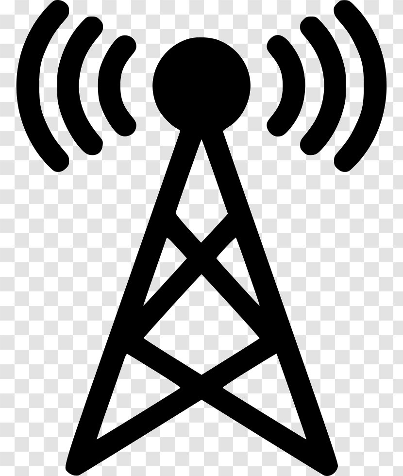Aerials Wireless Mobile Phones - Symbol - Radio Transparent PNG