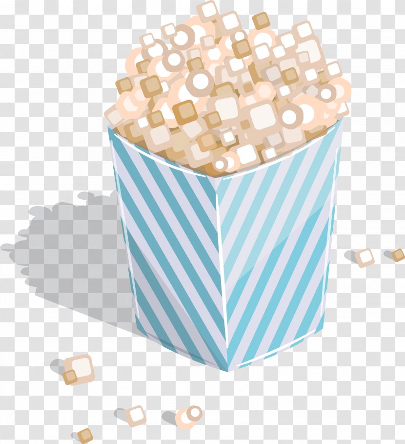 Popcorn Euclidean Vector - Food Transparent PNG