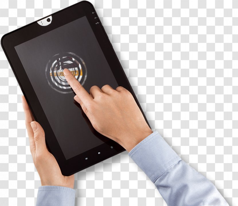 Smartphone Graphics Car Estamp Handheld Devices - Finger Transparent PNG