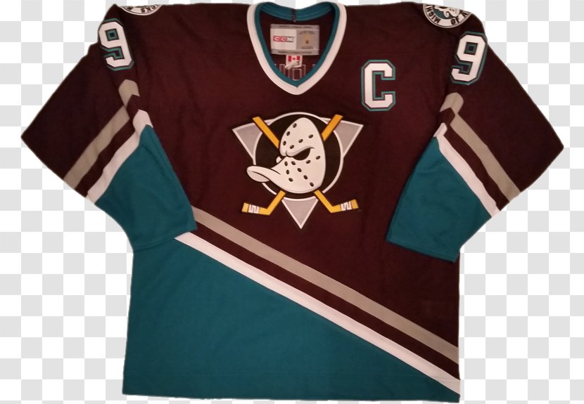 Anaheim Ducks National Hockey League T-shirt Jersey - Tshirt Transparent PNG