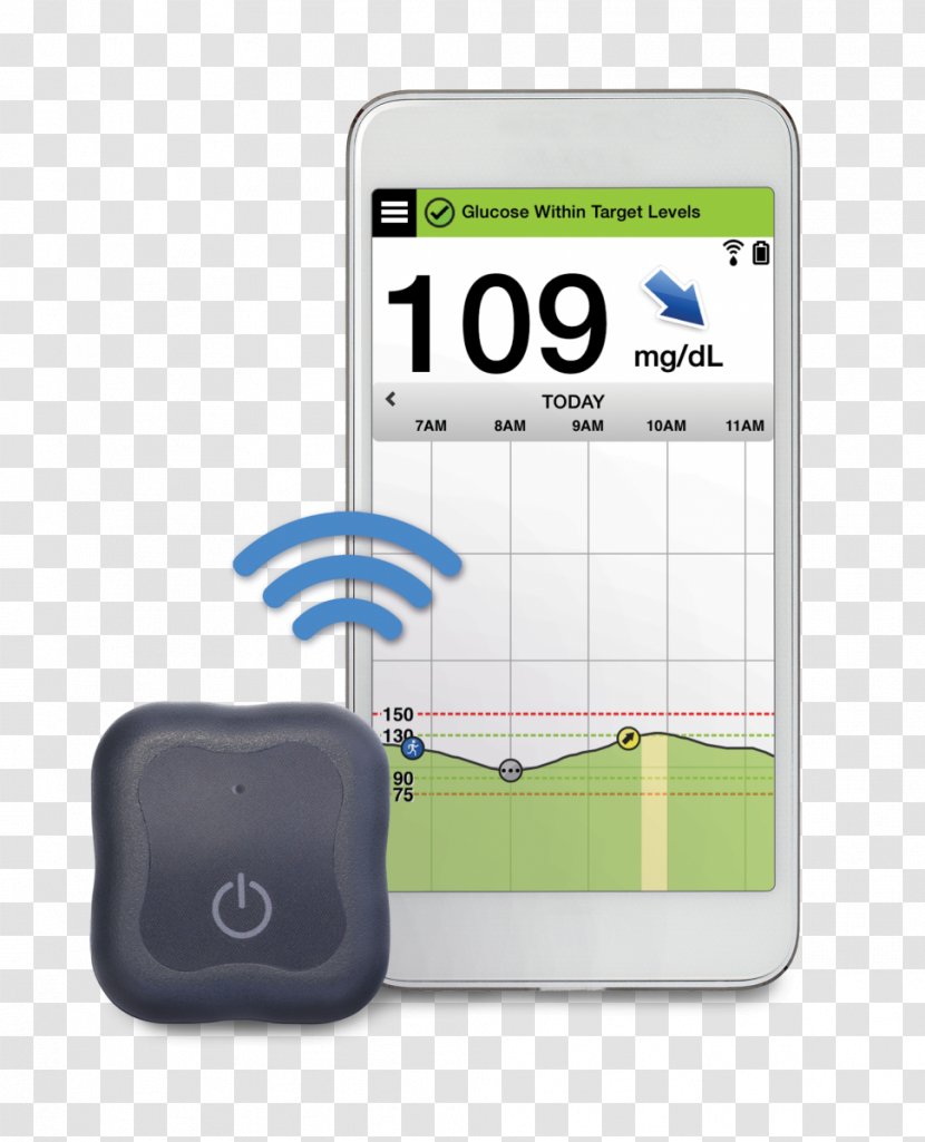 Blood Glucose Monitoring Continuous Monitor Meters Diabetes Mellitus Implant - Area Transparent PNG