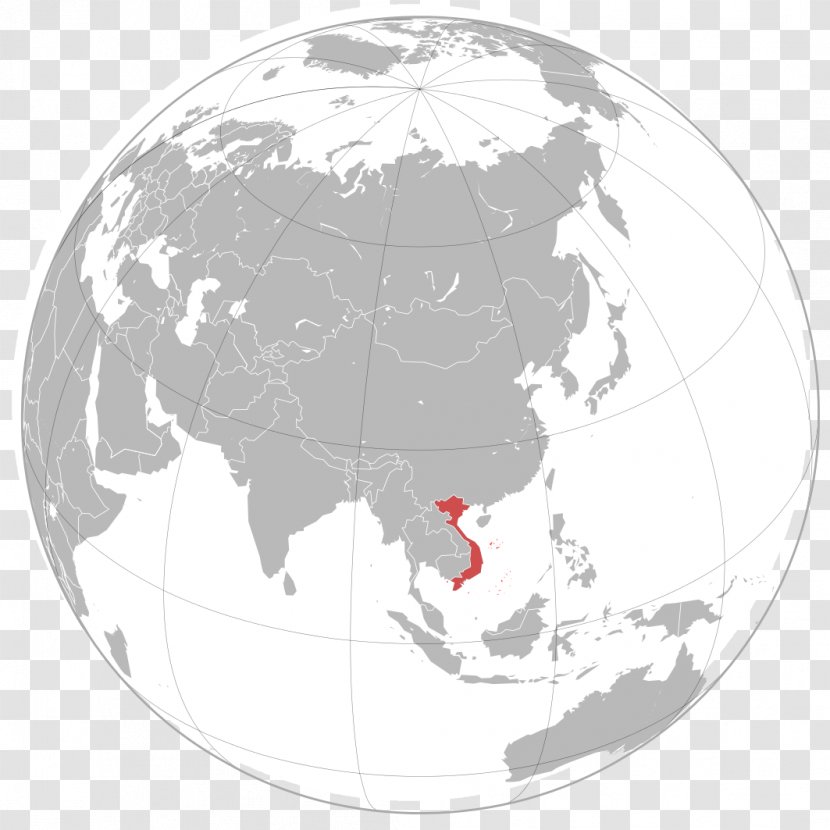 Mongolia World Map East Asian Cultural Sphere Mongol Empire - Vietnam Transparent PNG