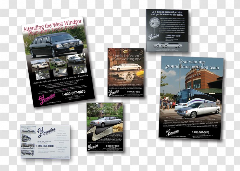 Display Advertising Limousine Direct Marketing Campaign - Flyers Transparent PNG