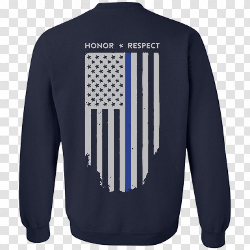 T-shirt Hoodie United States Thin Blue Line - Active Shirt Transparent PNG