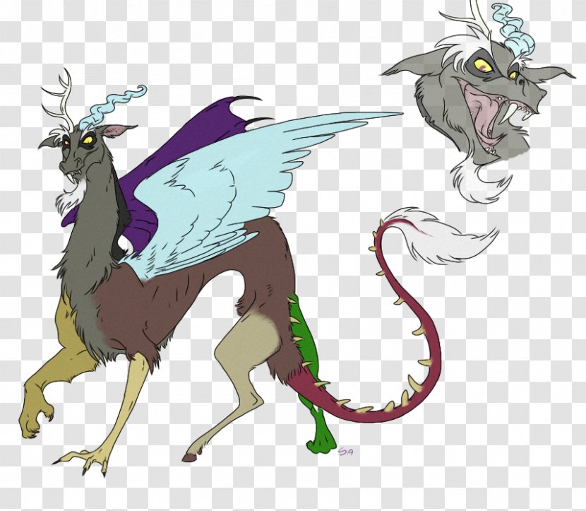 Dragon Horse Fauna Cartoon - Like Mammal Transparent PNG