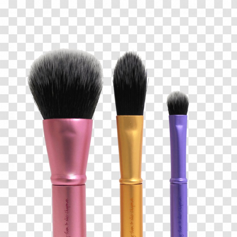 Makeup Brush Cosmetics Foundation Bristle - Black Transparent PNG