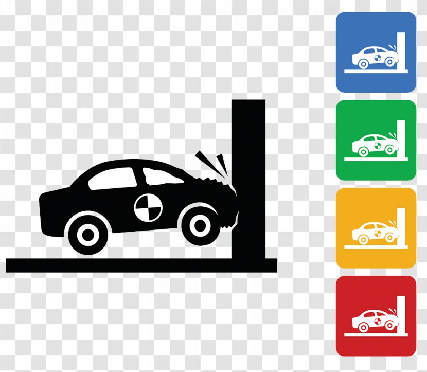 Car Traffic Collision Vehicle Icon - Airbag - Accident Transparent PNG