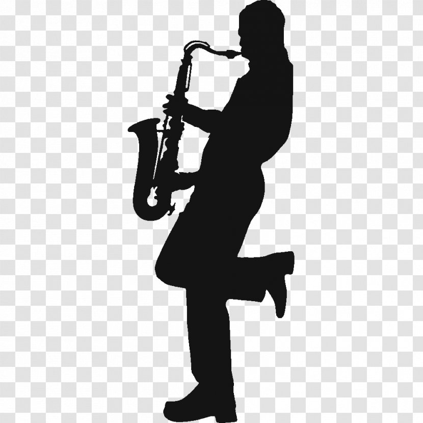Saxophone Musical Instruments Mellophone Image - Silhouette - Play Illustration Transparent PNG