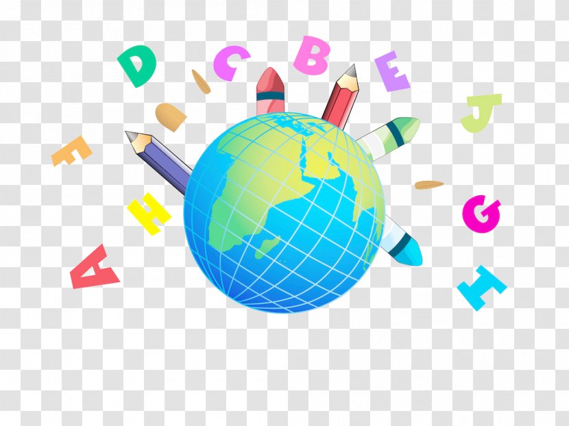 Creativity School Icon - Logo - Digital Earth Transparent PNG