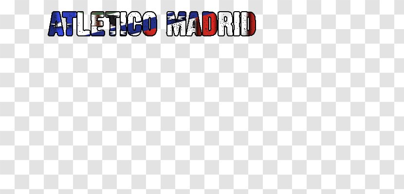 Logo Line Font - Atletico Madrid Transparent PNG