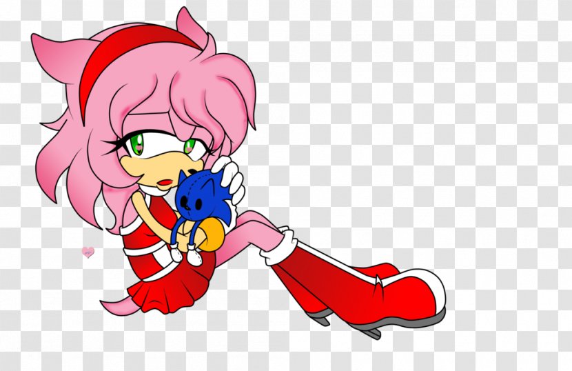 Amy Rose Sonic Chaos The Hedgehog 2 Cream Rabbit CD - Silhouette Transparent PNG