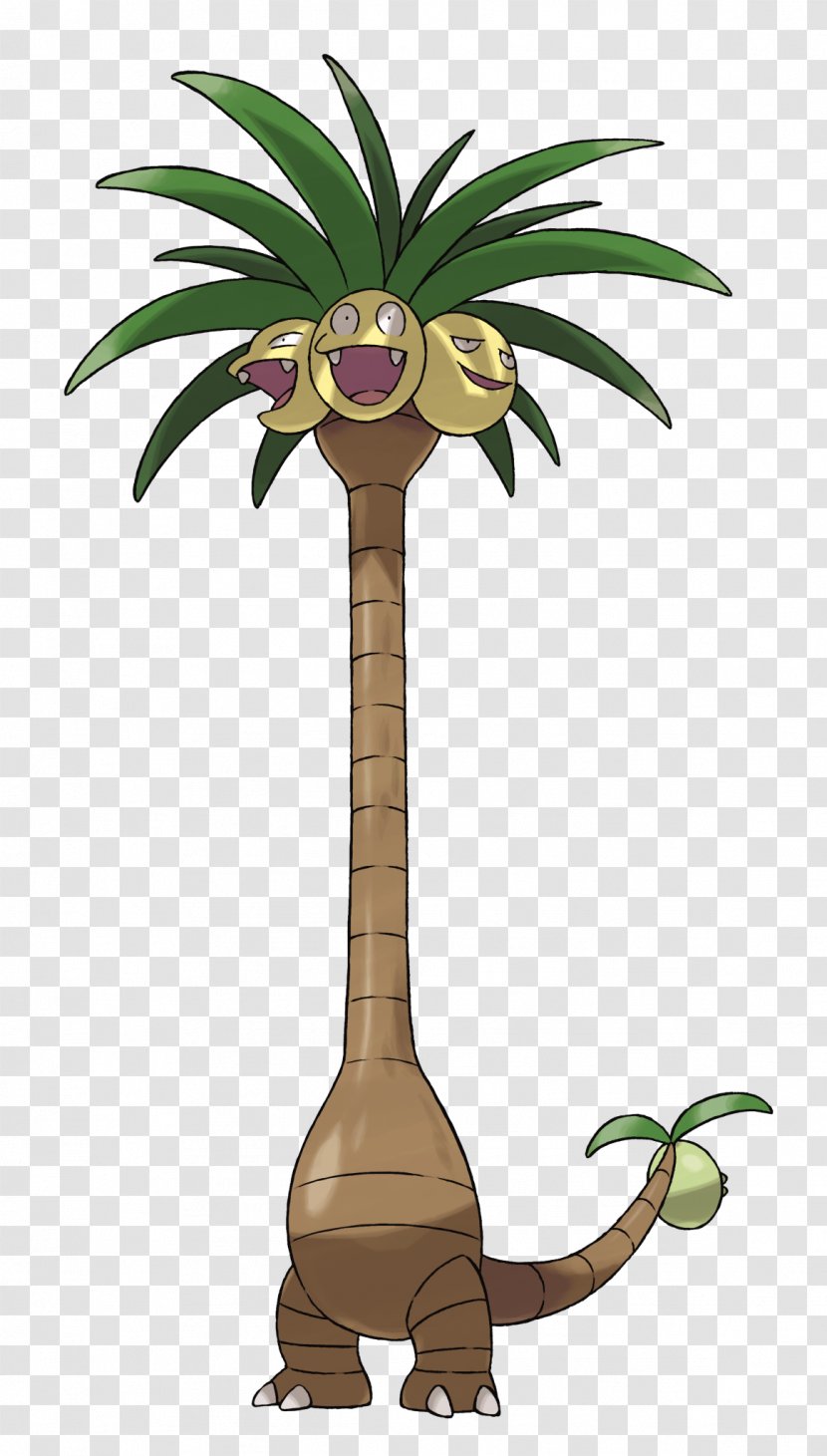 Pokémon Sun And Moon Channel Ultra Exeggutor - Vulpix - Ninetales Transparent PNG