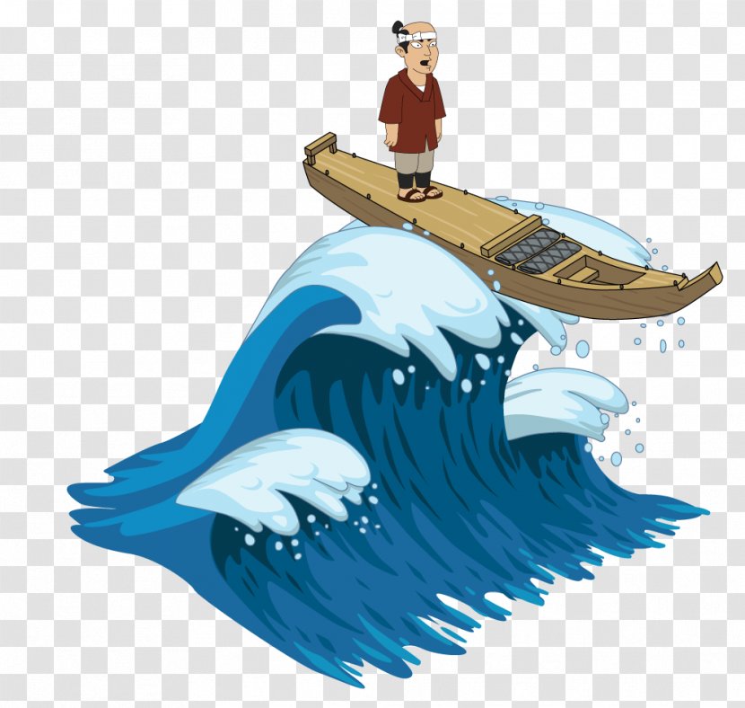 Tsunami Family Guy: The Quest For Stuff Wave Transparent PNG