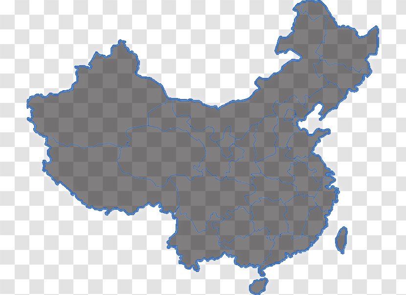 China Map Clip Art - Area Transparent PNG