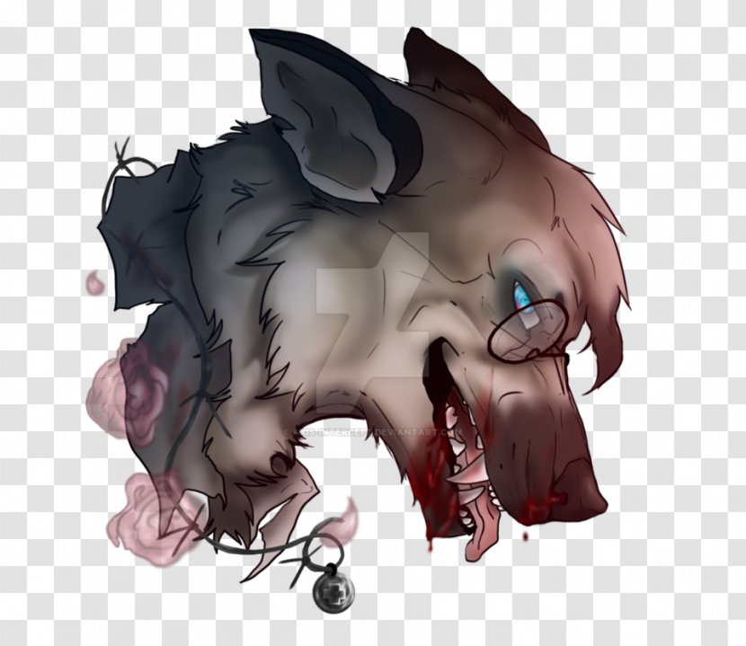 Canidae Drawing Dog Snout - Flower Transparent PNG