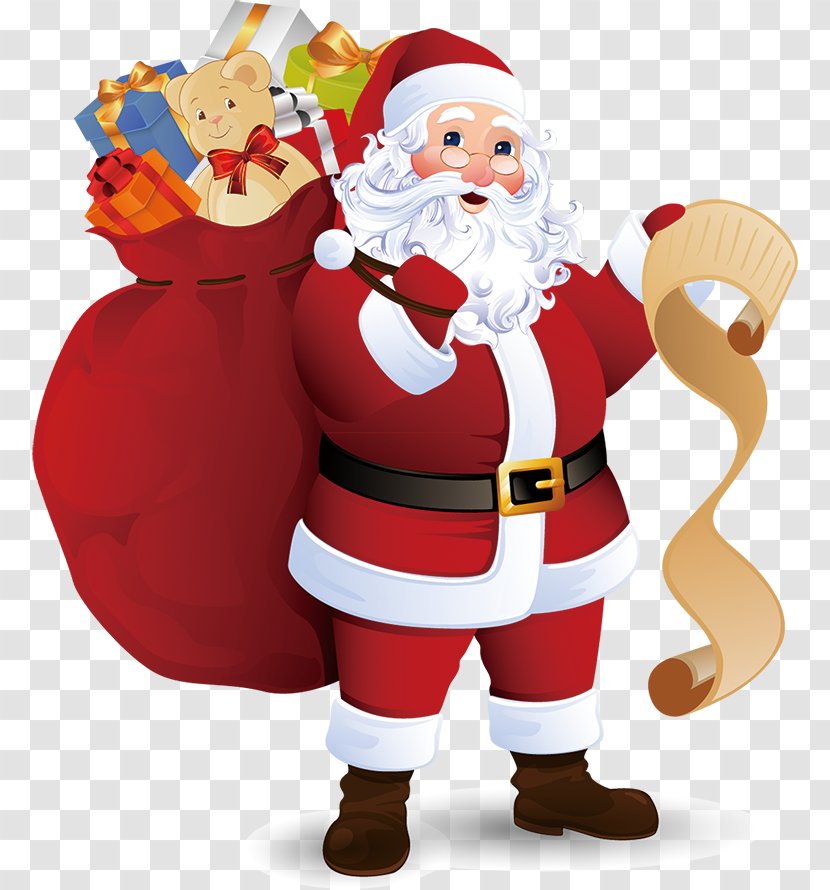 Santa Claus Christmas Tree Gift Child Transparent PNG