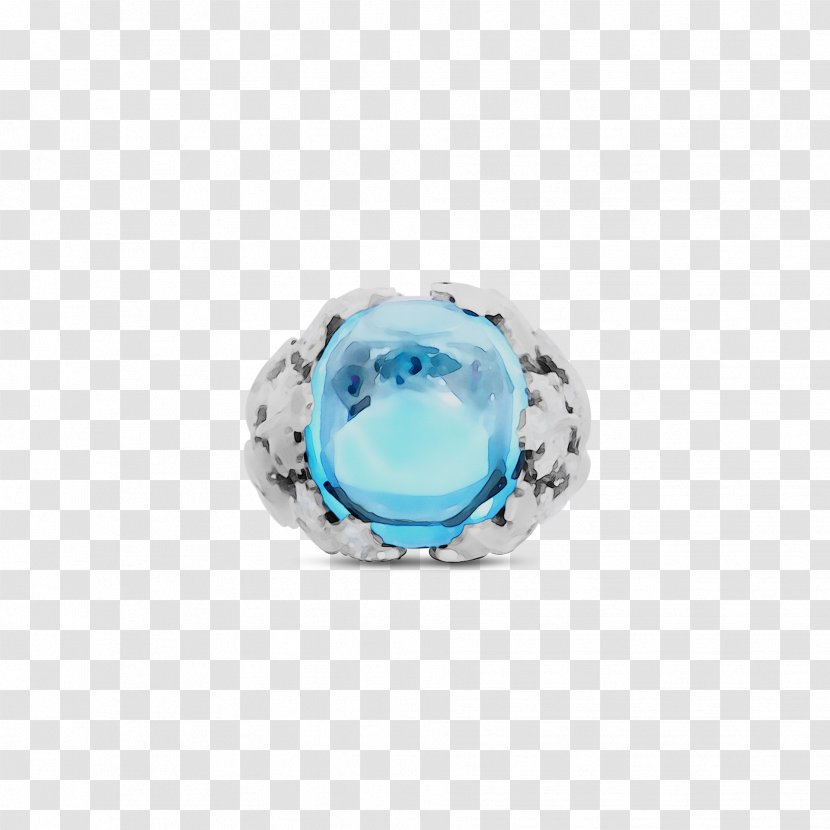 Turquoise Body Jewellery Ring Silver - Art - Metal Transparent PNG