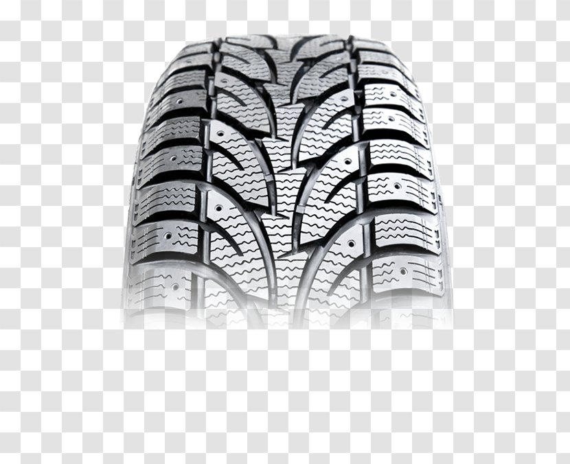 Tread Car Snow Tire Wheel - Synthetic Rubber Transparent PNG