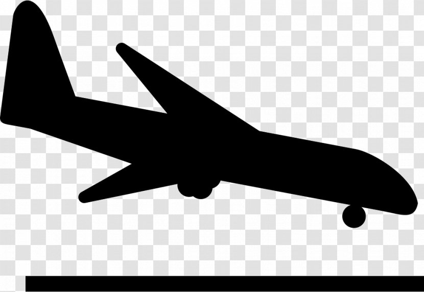 Airplane Aircraft Flight Landing Vector Graphics - Vehicle Transparent PNG