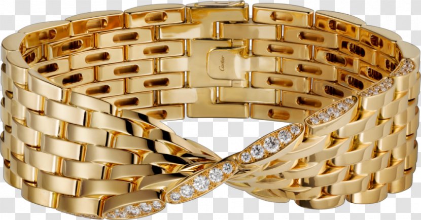 Colored Gold Cartier Bracelet Jewellery - Premier Transparent PNG