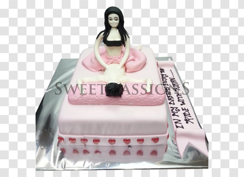Birthday Cake Torte Bakery Chocolate Wedding - Flower Transparent PNG
