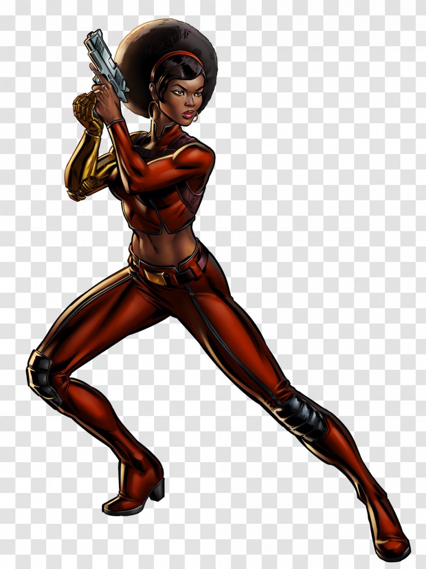 Misty Knight Colleen Wing Marvel: Avengers Alliance Captain Marvel (Mar-Vell) Universe - Superhuman Strength Transparent PNG