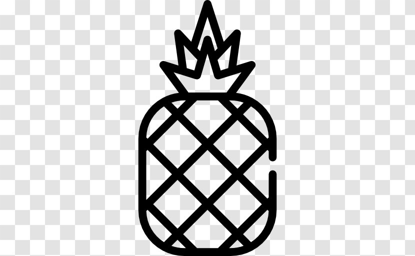 Pineapple Drawing - Line Art Transparent PNG
