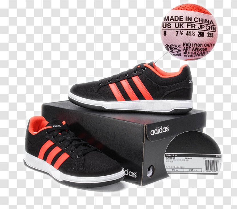 Skate Shoe Sneakers Sportswear - Adidas Shoes Transparent PNG