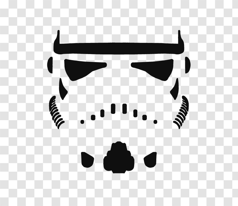 Stormtrooper T-shirt Hoodie Anakin Skywalker - Smile Transparent PNG