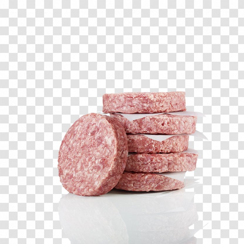 Hamburger Bacon Meat Salami Kebab - Saltcured - Highclass Transparent PNG