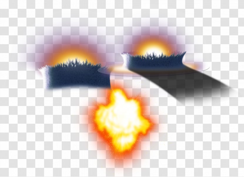 Volcano Euclidean Vector Fire Icon - Triangle - Sparks From Volcanic Eruptions Transparent PNG
