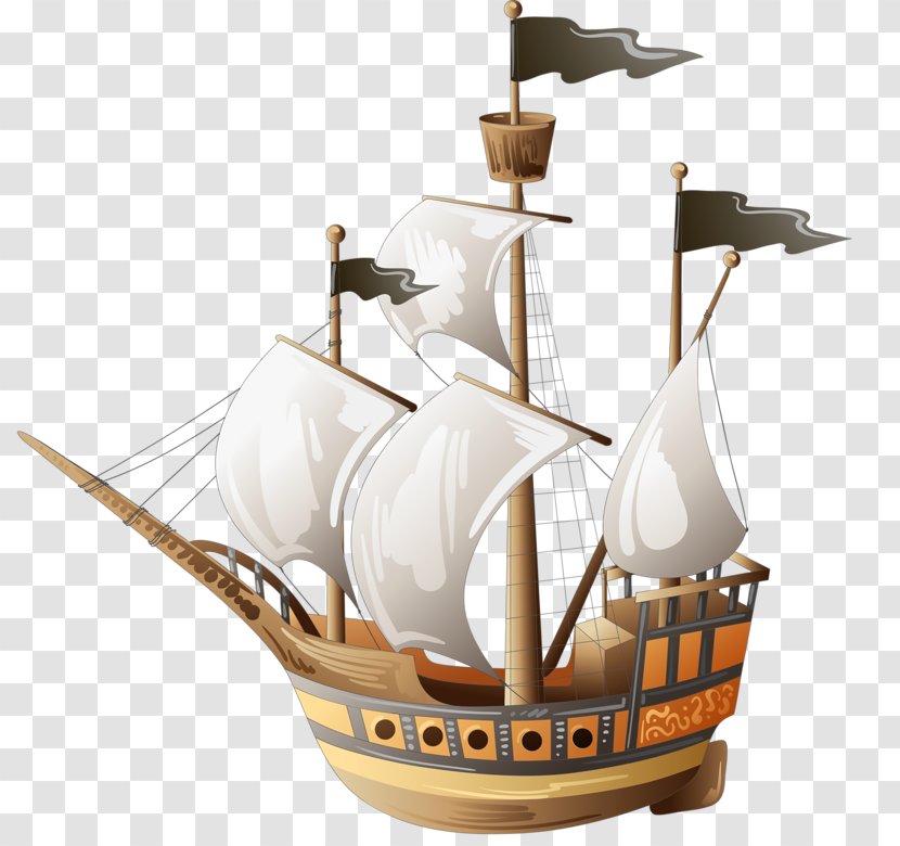 Ship Royalty-free Clip Art - Sailing - Flying Boat Transparent PNG