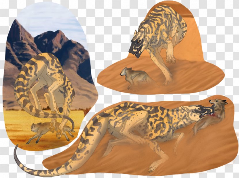 Carnivora Reptile Paperback Shoe All Caps - Fauna - Bounding Transparent PNG