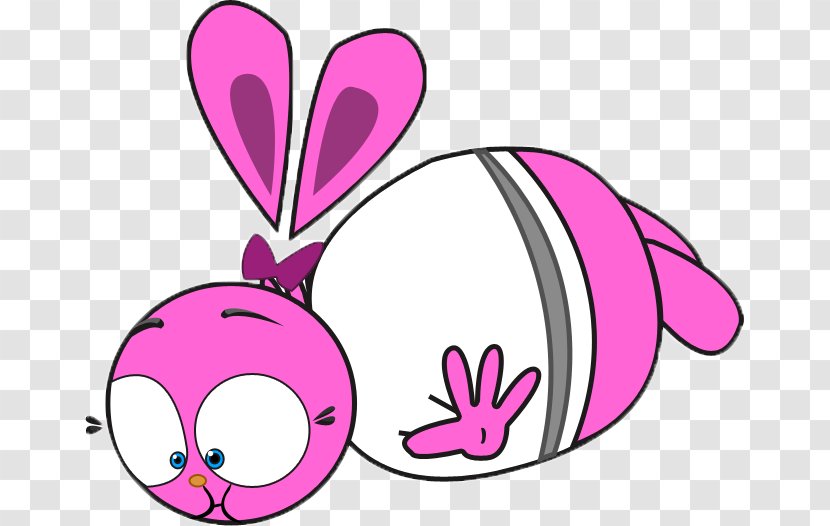 Rabbit DeviantArt Yin And Yang Easter Bunny - Flower - Cartoon Sit Hot Air Balloon Transparent PNG