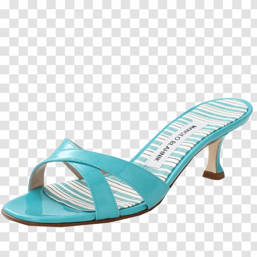 Kitten Heel Sandal High-heeled Shoe Mule - Footwear Transparent PNG
