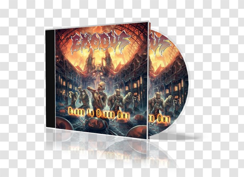Blood In, Out Exodus Thrash Metal BTK Album - In Transparent PNG