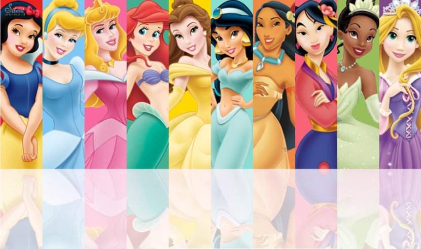 Ariel Belle Rapunzel Princess Aurora Fa Mulan - Fashion Design Transparent PNG