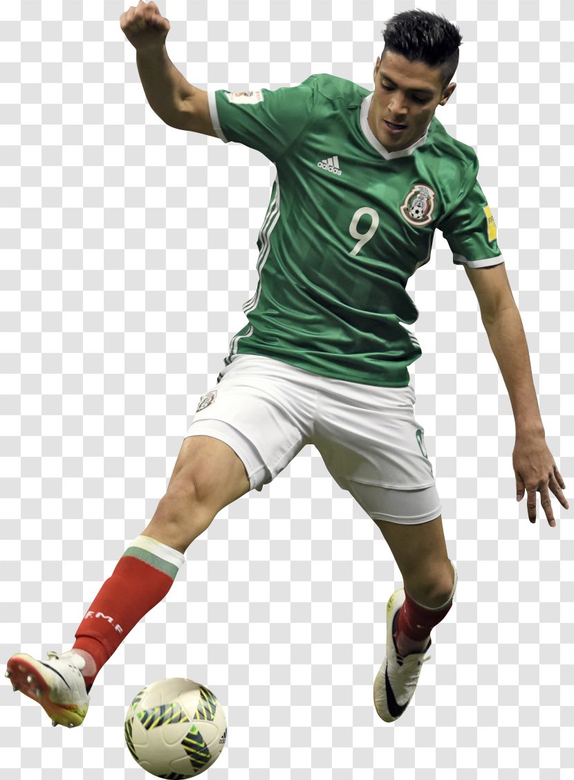 Team Sport Football Player Rendering - Mexico Transparent PNG