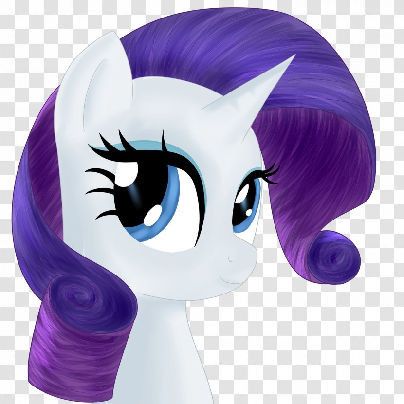 Rarity Twilight Sparkle Rainbow Dash Fluttershy Pony - Unicorn Face Transparent PNG