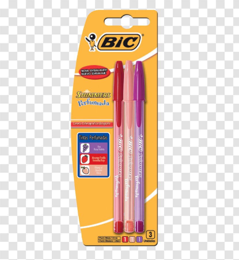 Pens Ballpoint Pen Bic Cristal Stationery - Gel - Material Escolar Transparent PNG