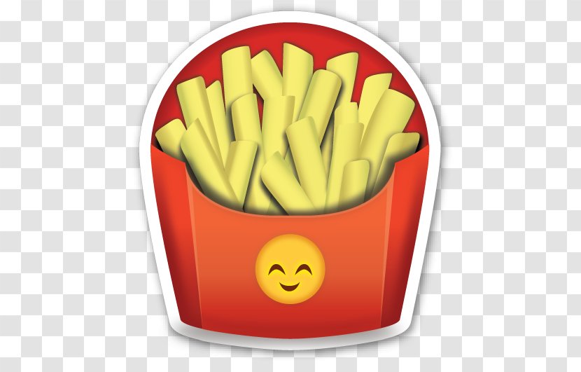 French Fries Hamburger Emojipedia Sticker - Finger - Emoji Transparent PNG