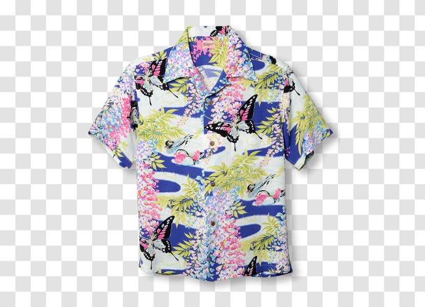 Sleeve T-shirt Aloha Shirt Robe - Outerwear Transparent PNG