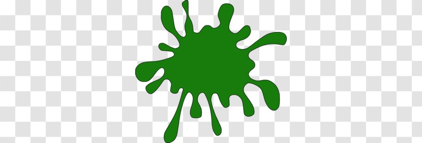 Paint Clip Art - Organism - Green Cliparts Transparent PNG