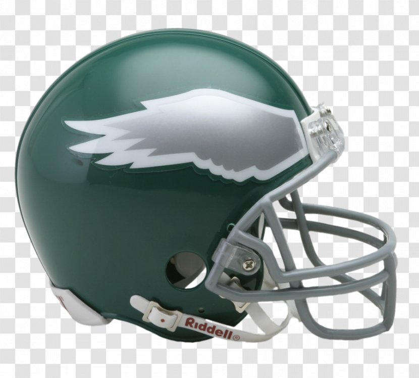 Philadelphia Eagles NFL American Football Helmets - Protective Gear In Sports Transparent PNG