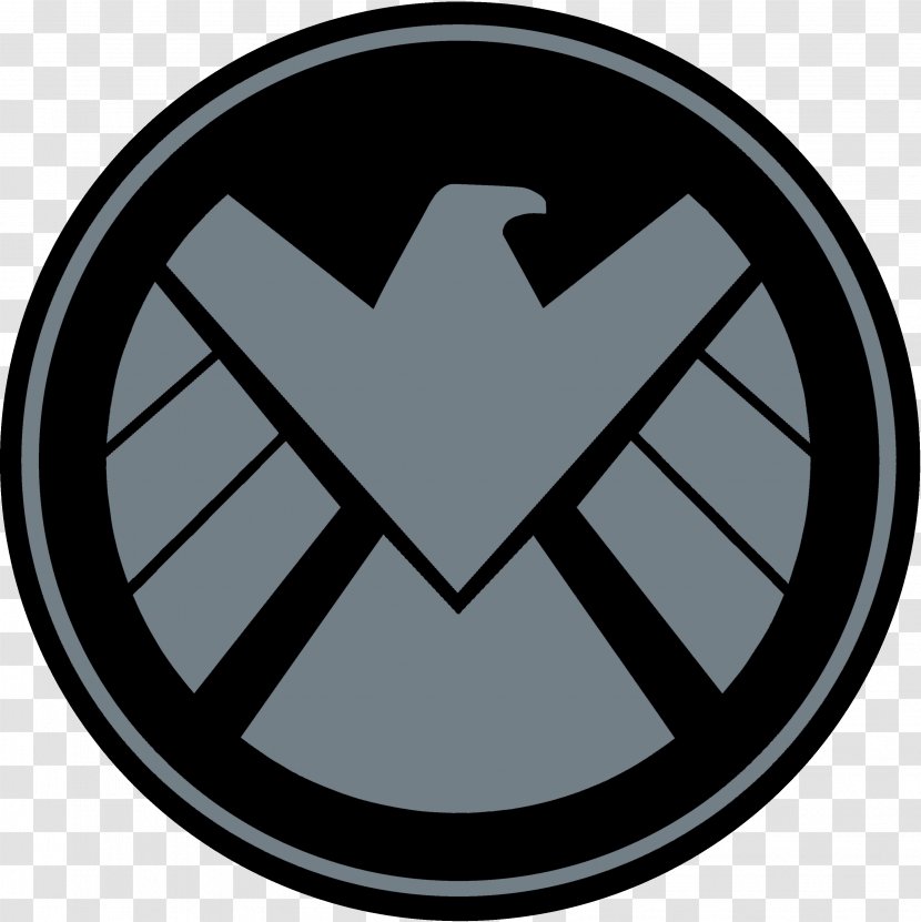 Phil Coulson Daisy Johnson S.H.I.E.L.D. Marvel Cinematic Universe Logo - Black And White - Non-stop Transparent PNG