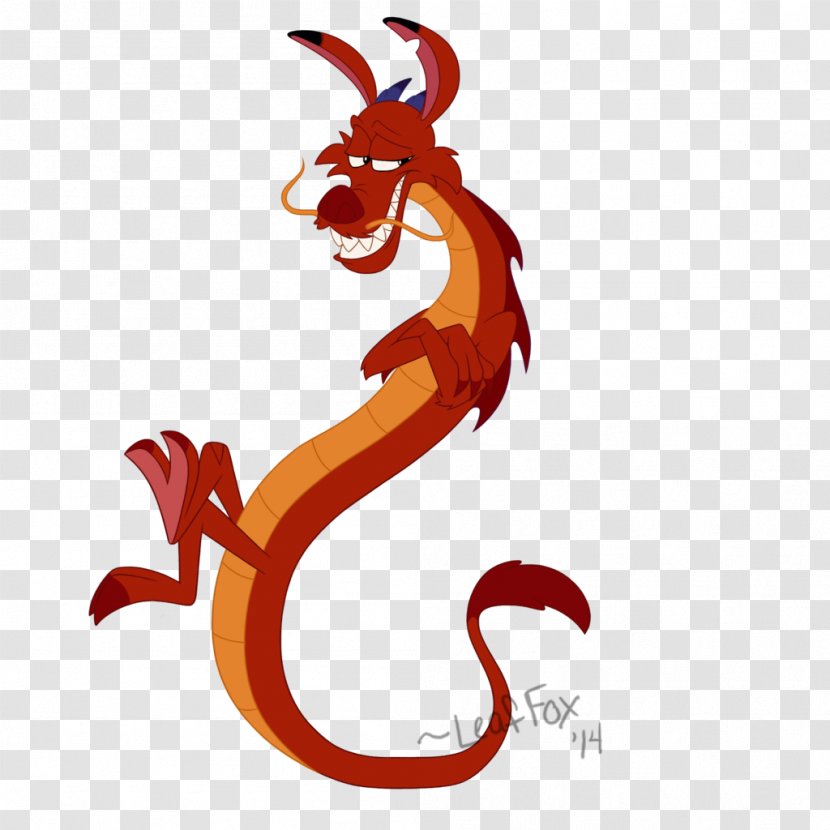 Mushu Fa Mulan The Walt Disney Company Character Drawing - Dragon Transparent PNG