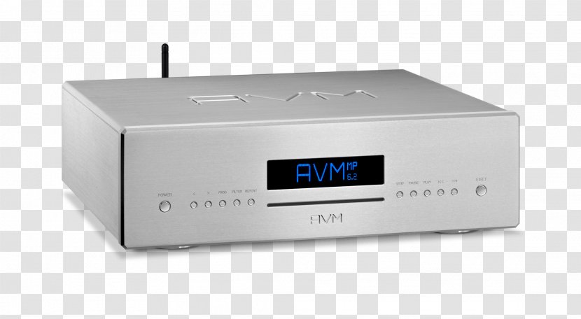 Wireless Access Points AVM GmbH CD Player Electronics Multimedia - High Fidelity - Silver Products Transparent PNG